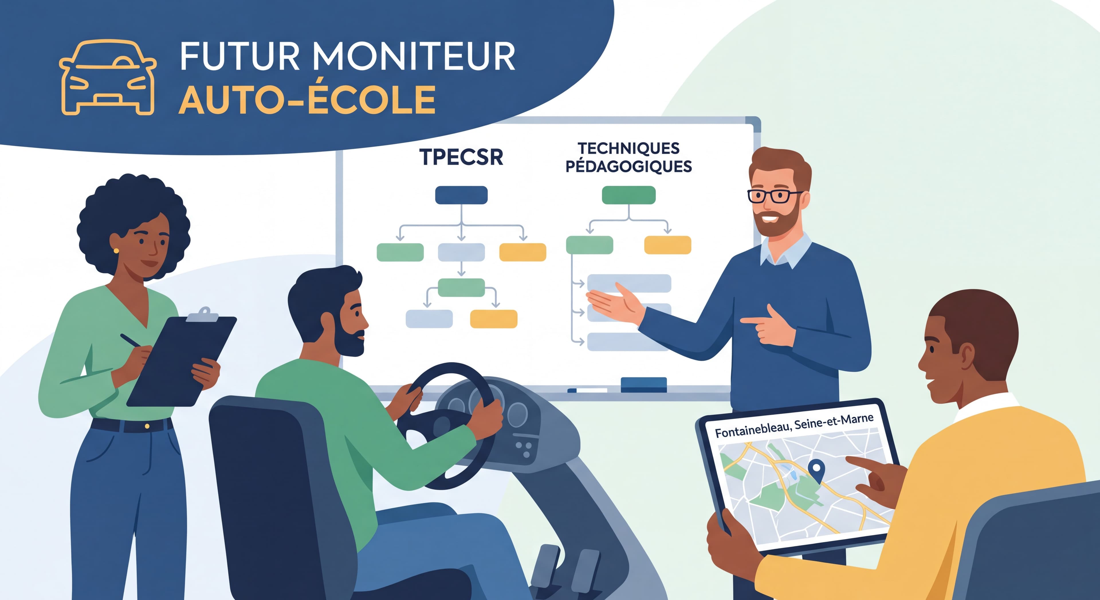 Guide Pratique : Comment Devenir Enseignant de la Conduite avec le TPECSR à Fontainebleau en 2026