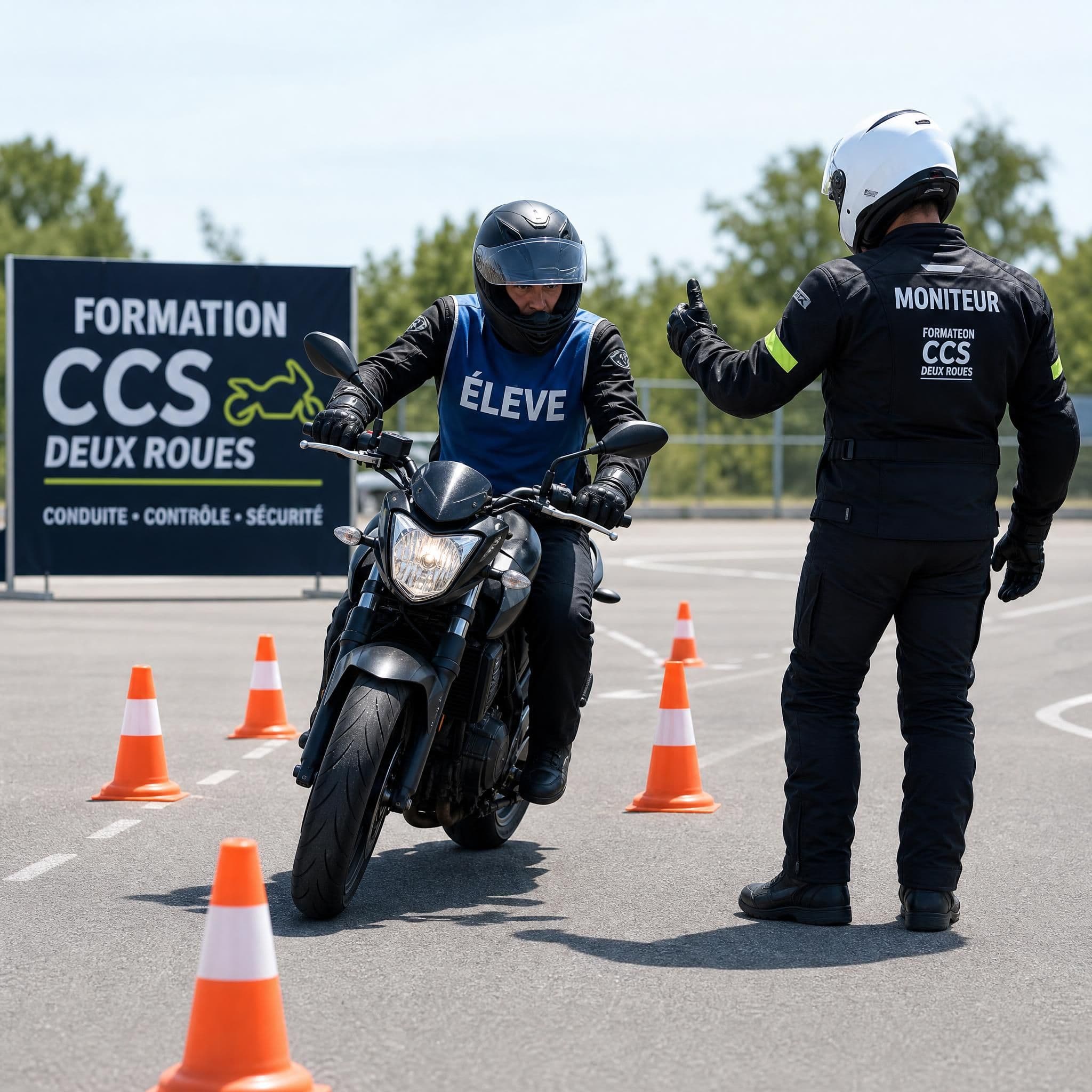 Devenir moniteur moto : le guide complet du CCS deux roues pour enseigner la conduite moto