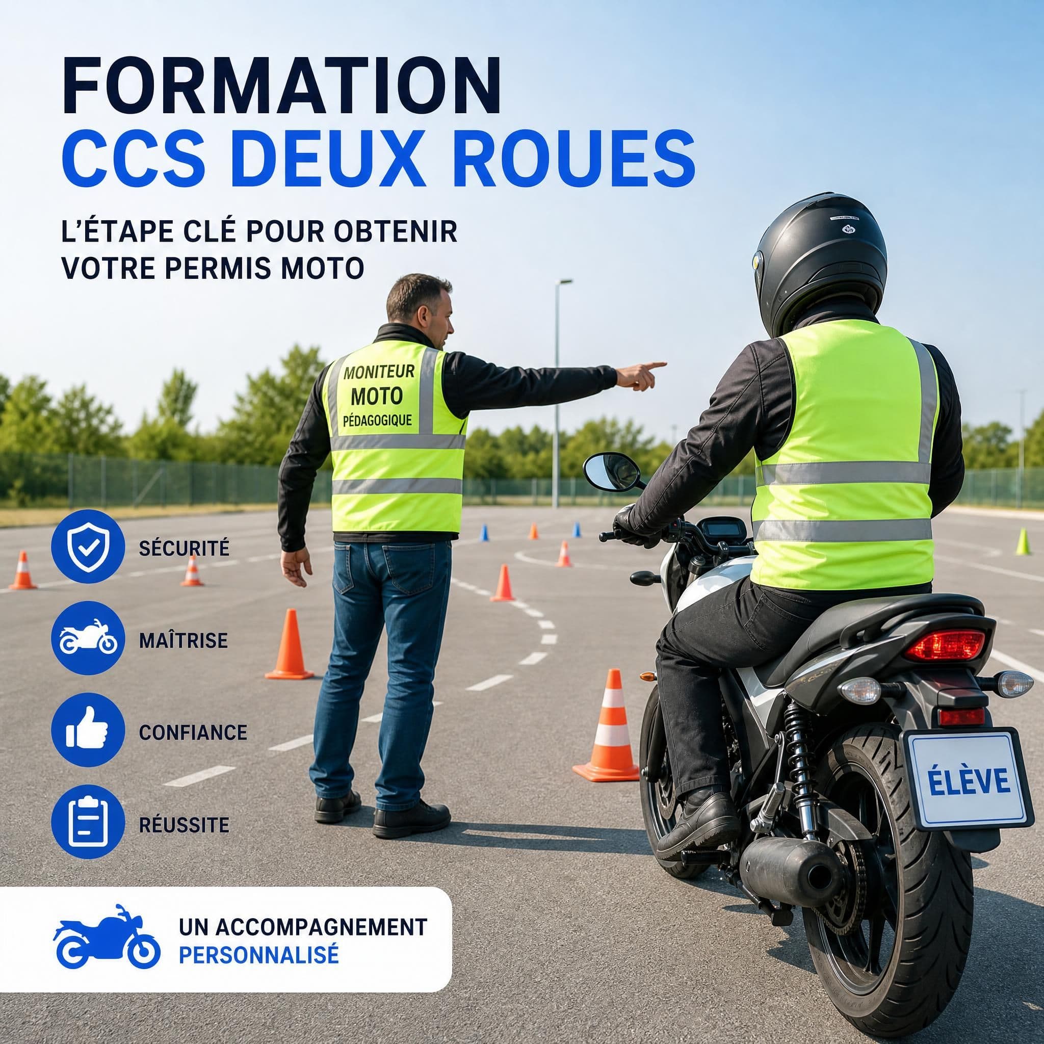 Moniteur moto : comment obtenir le CCS deux roues et devenir enseignant de la conduite moto ?