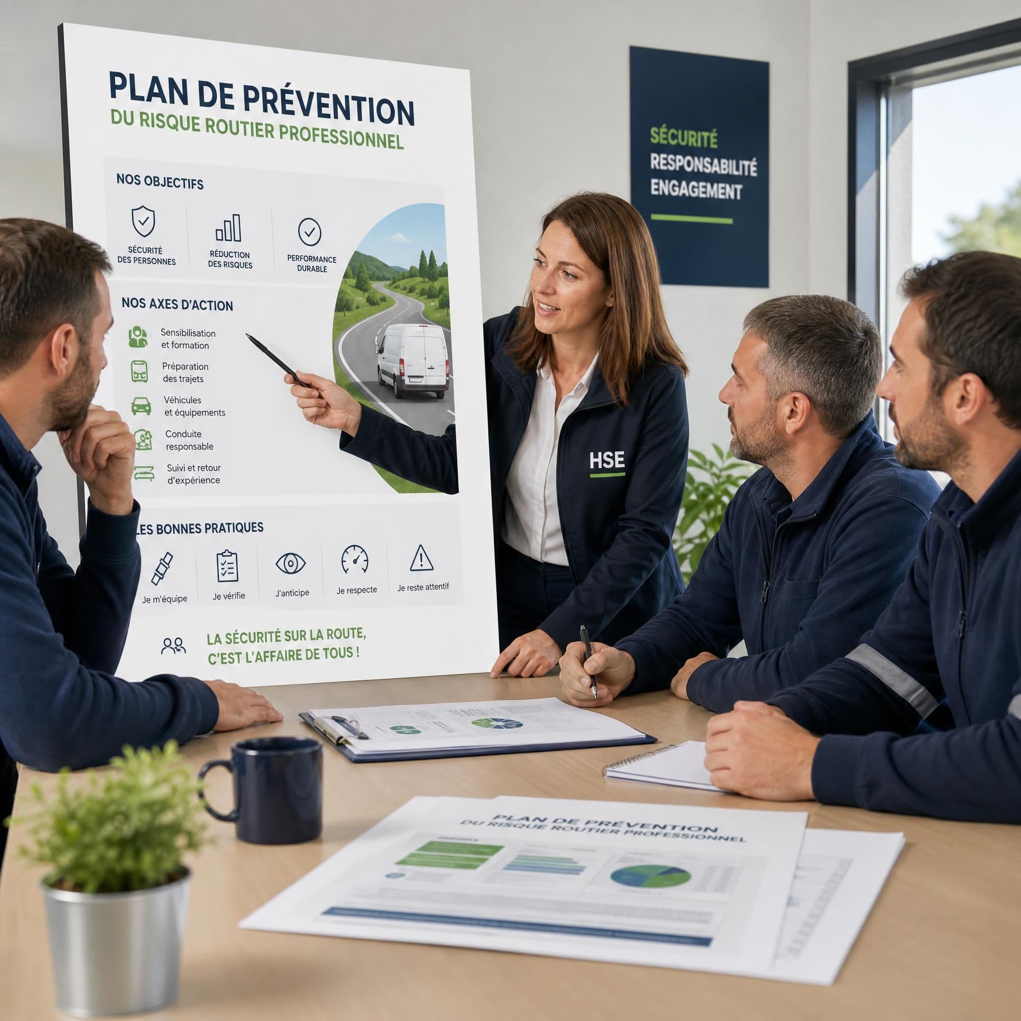 Risque routier en entreprise : comment structurer une prévention efficace et intégrer le DUERP