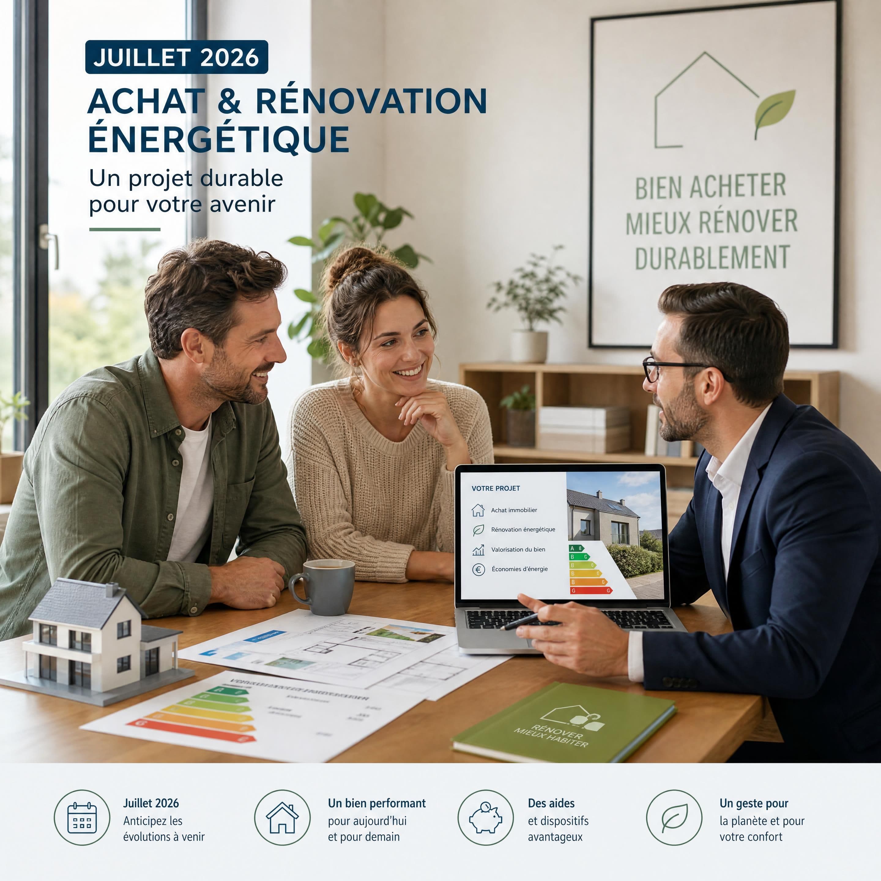 Immobilier juillet 2026 : taux, IRL et DPE, ce qu'il faut retenir