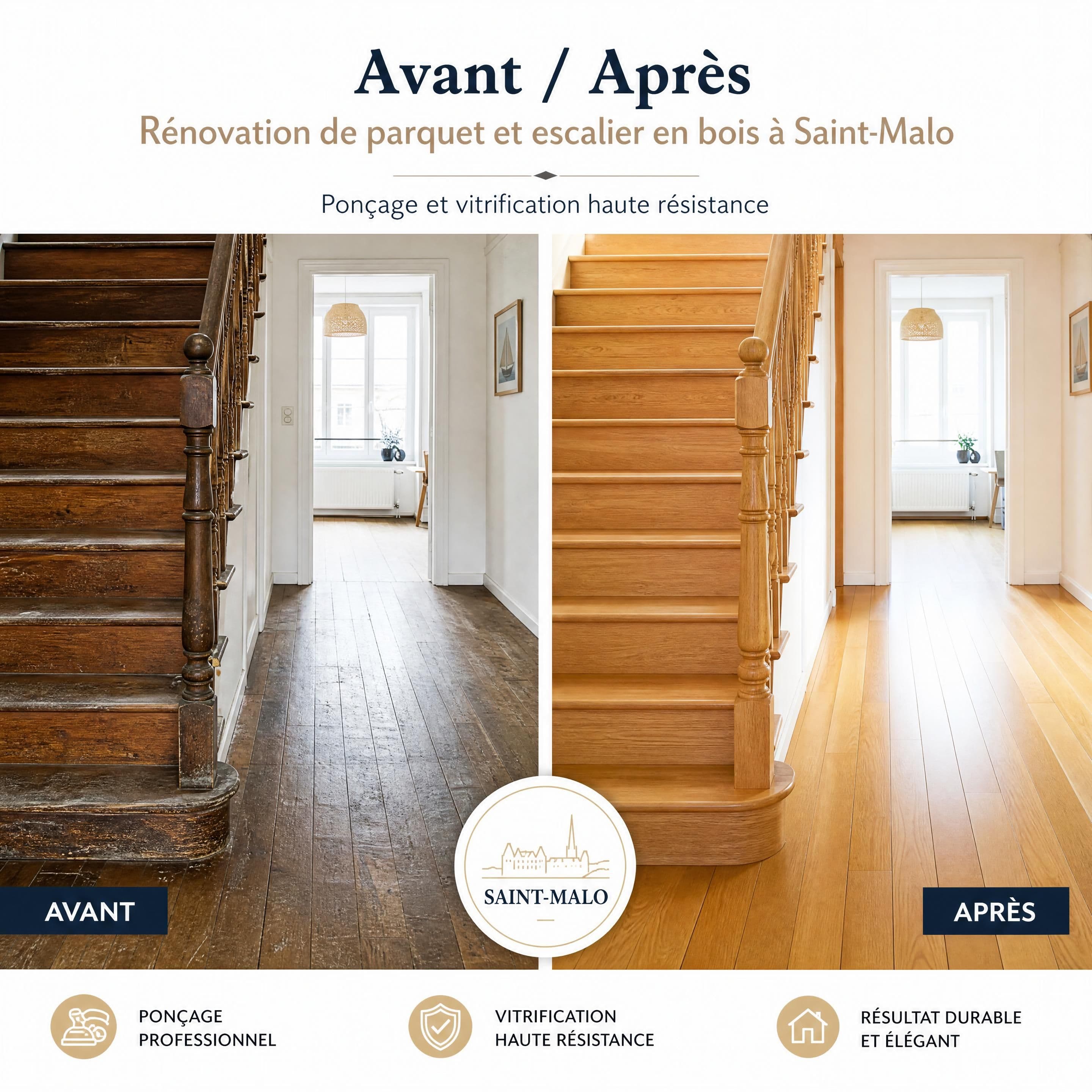 Rénovation de parquet à saint-malo : sublimez et protégez vos sols en bois