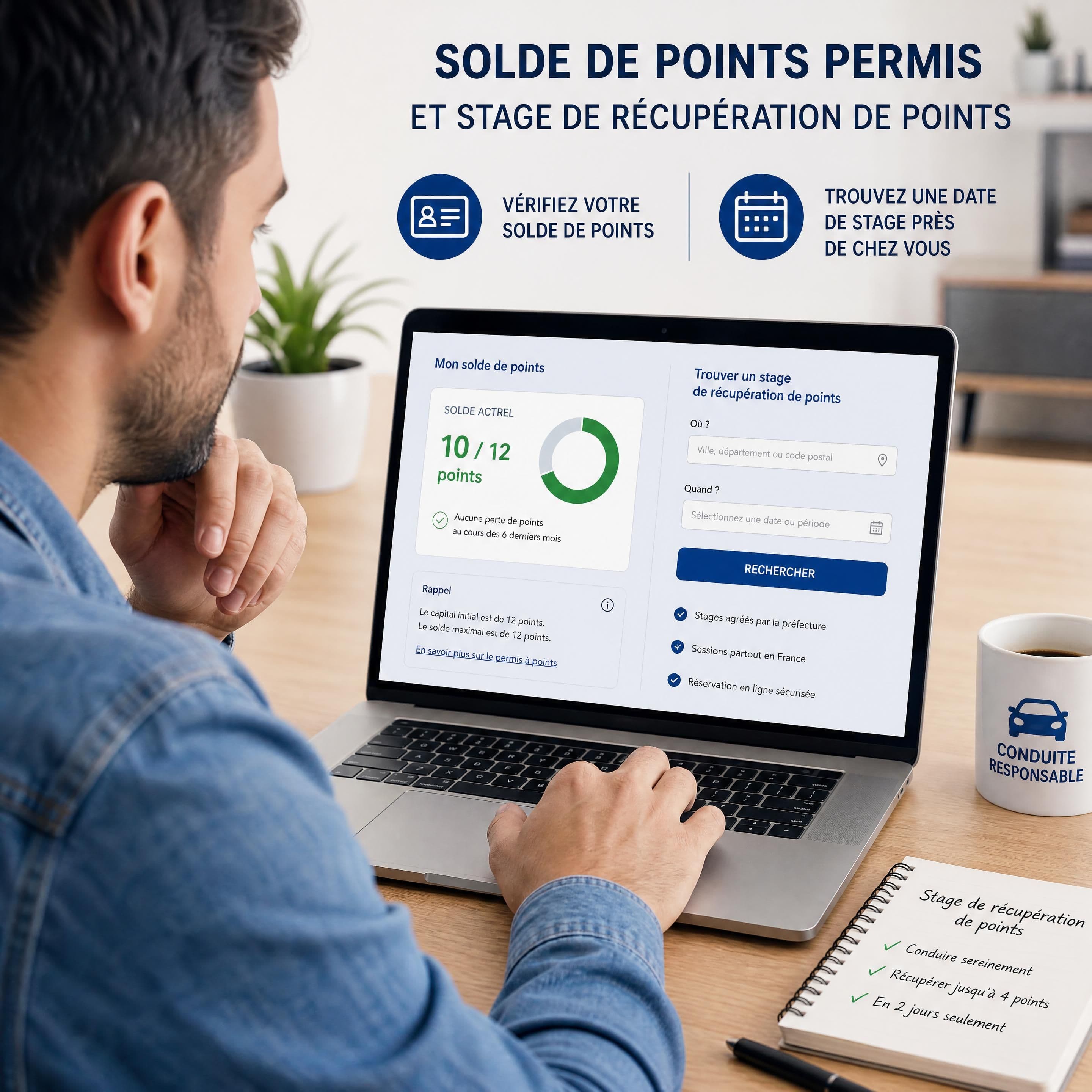 Comment récupérer des points sur son permis grâce à un stage de sensibilisation ?