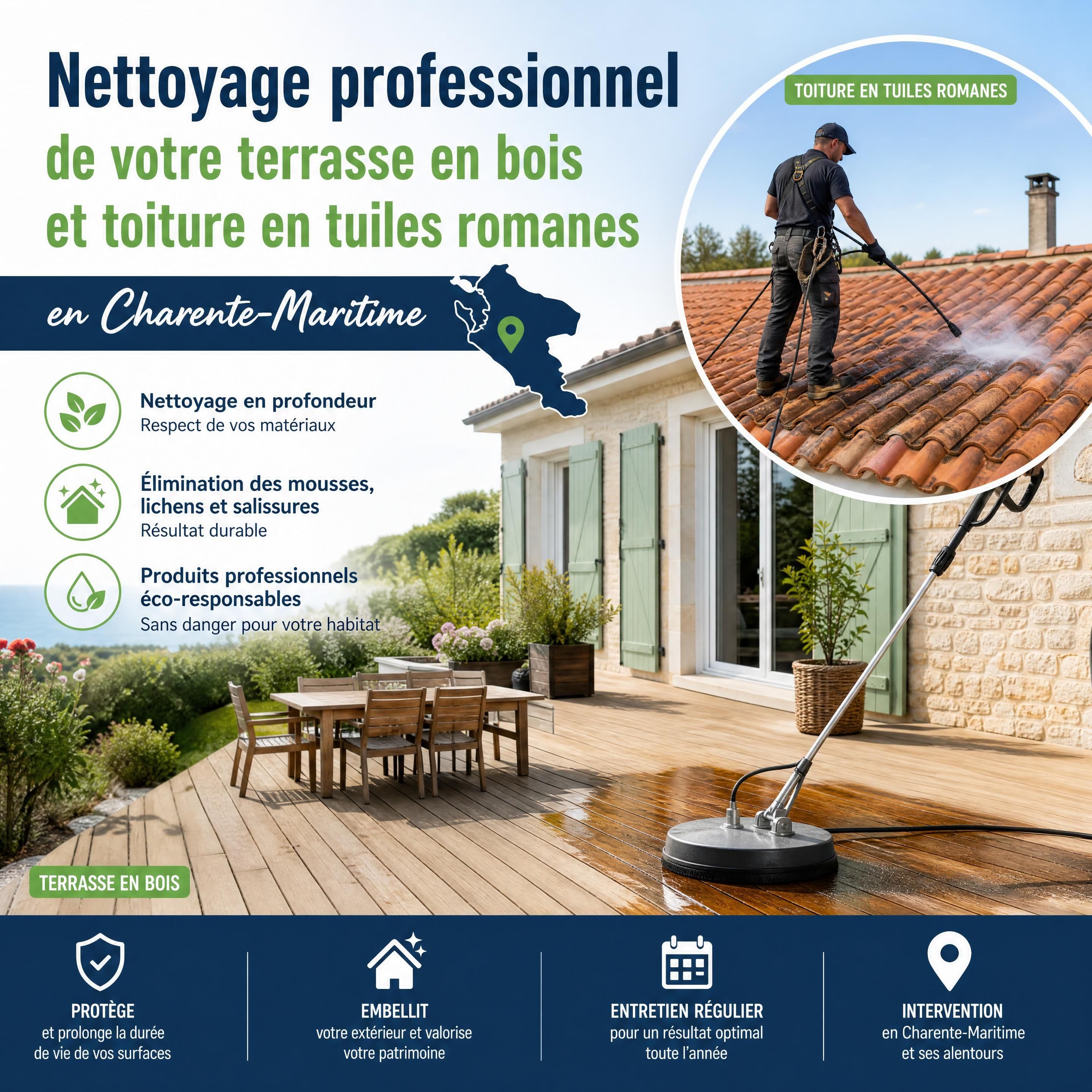 Guide pratique de l'entretien extérieur à La Rochelle 2 Guide pratique de l'entretien extérieur à La Rochelle : Plans d'action et astuces pour protéger votre maison du climat côtier