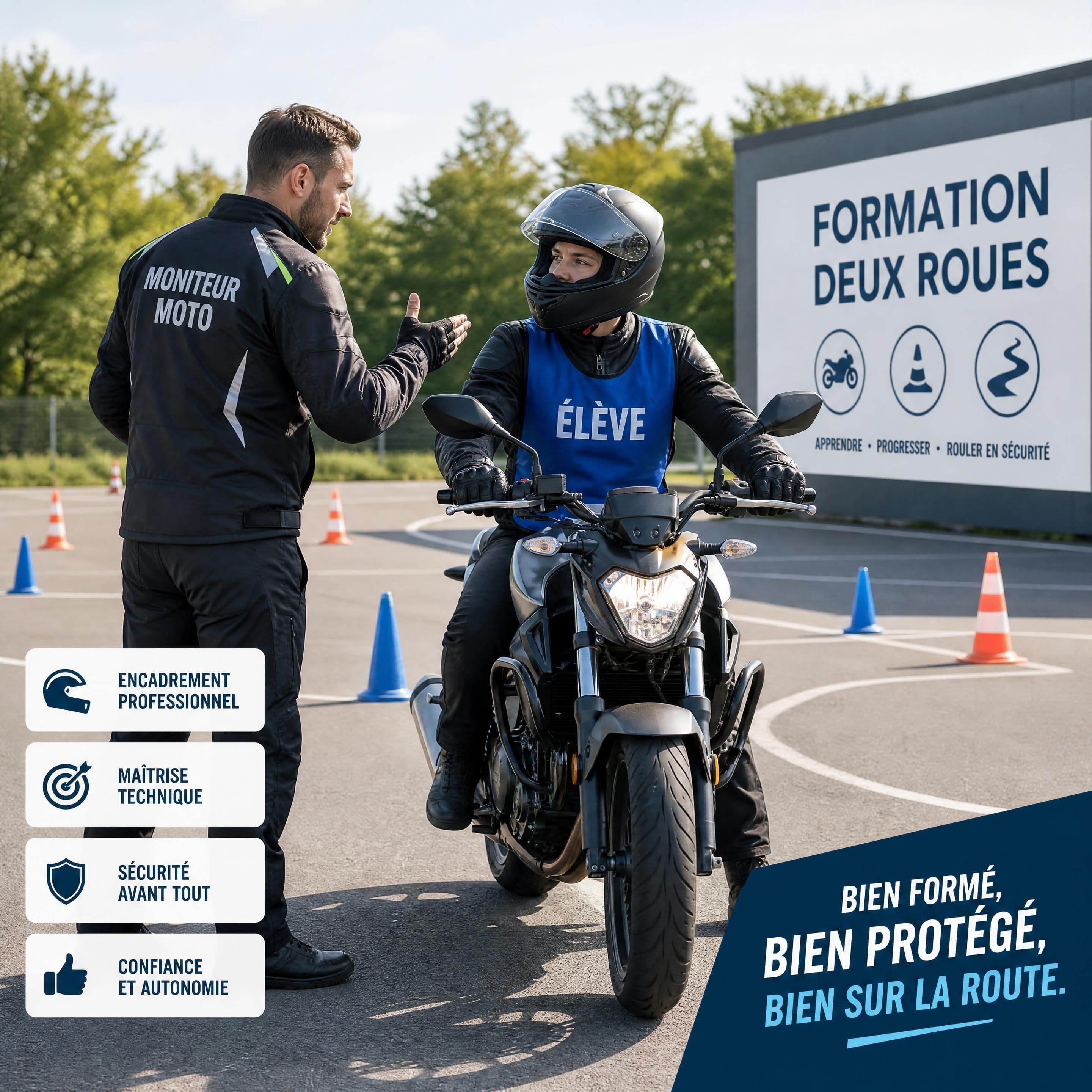 Devenir moniteur moto : le parcours complet vers la spécialisation CCS deux roues