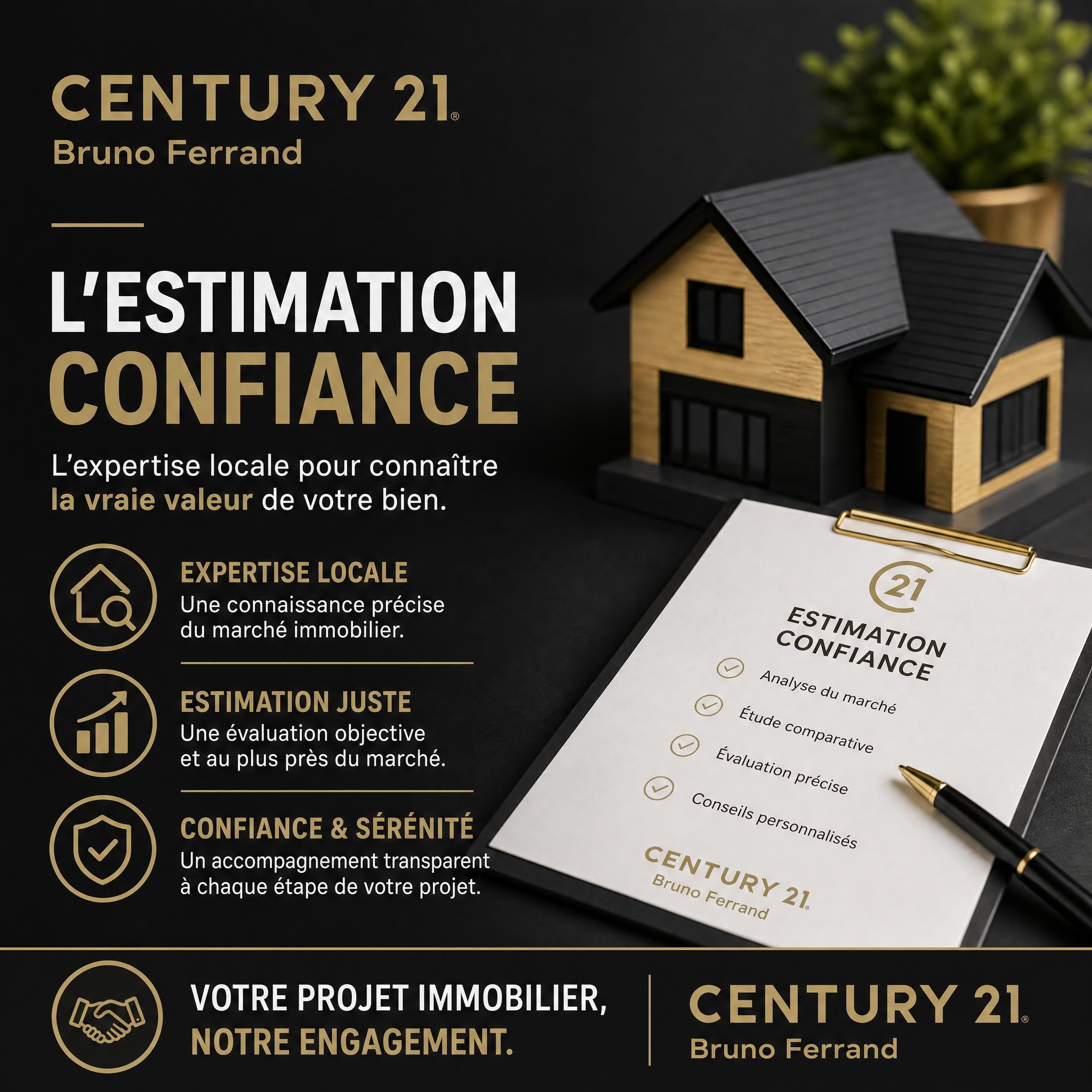 Estimation immobilière à Déville-lès-Rouen : découvrez la valeur de votre bien avec l’Estimation Confiance CENTURY 21