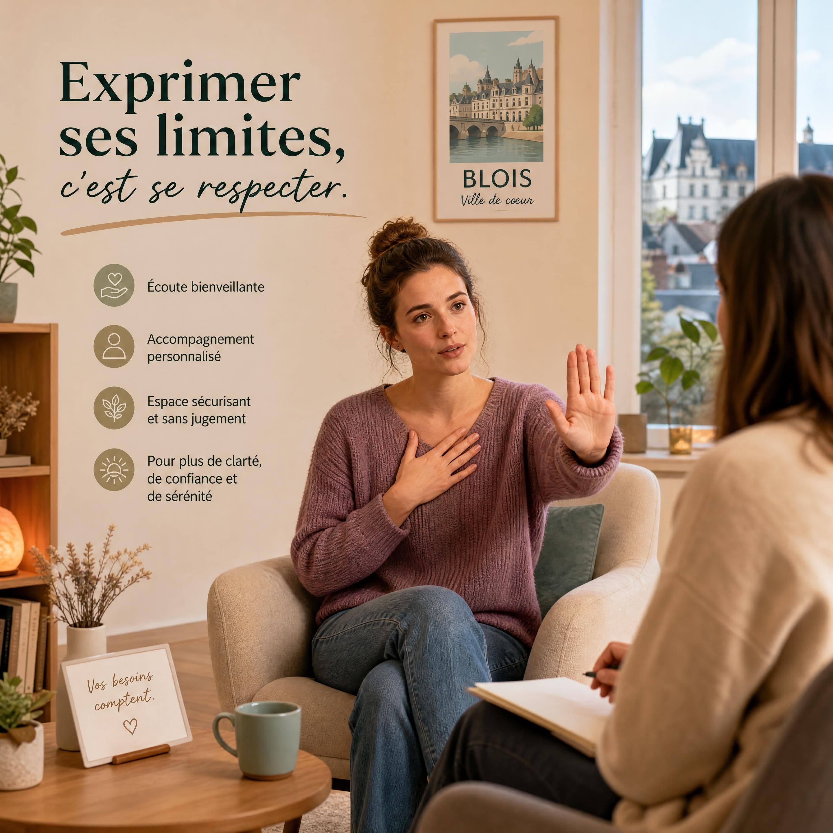Poser ses limites sereinement : 3 exercices puissants pour dire non sans culpabiliser
