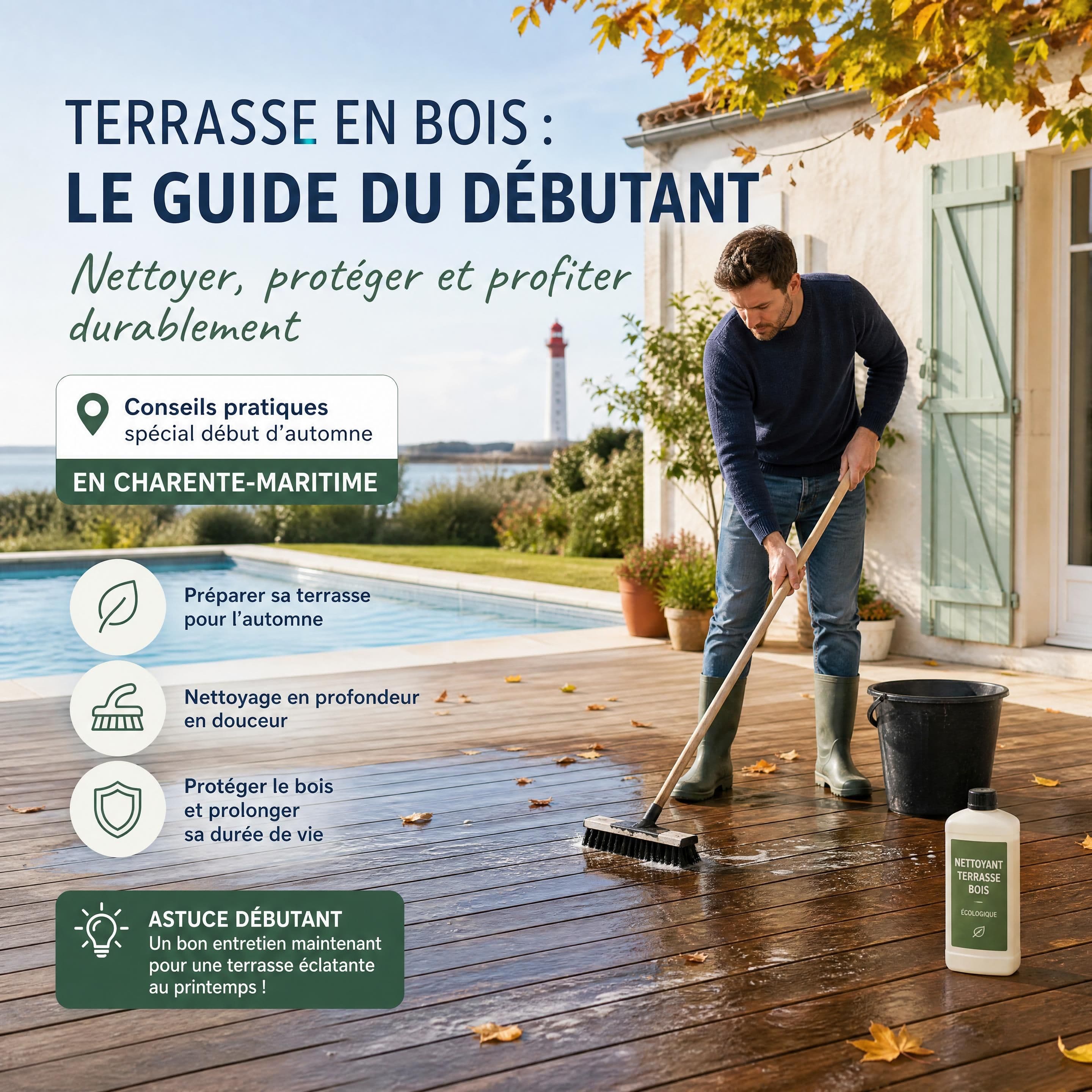 Débuter les entretiens extérieurs et piscine avant l’automne 1 Débuter l’entretien de ses extérieurs et de sa piscine avant l’automne : le guide essentiel pour ne rien oublier