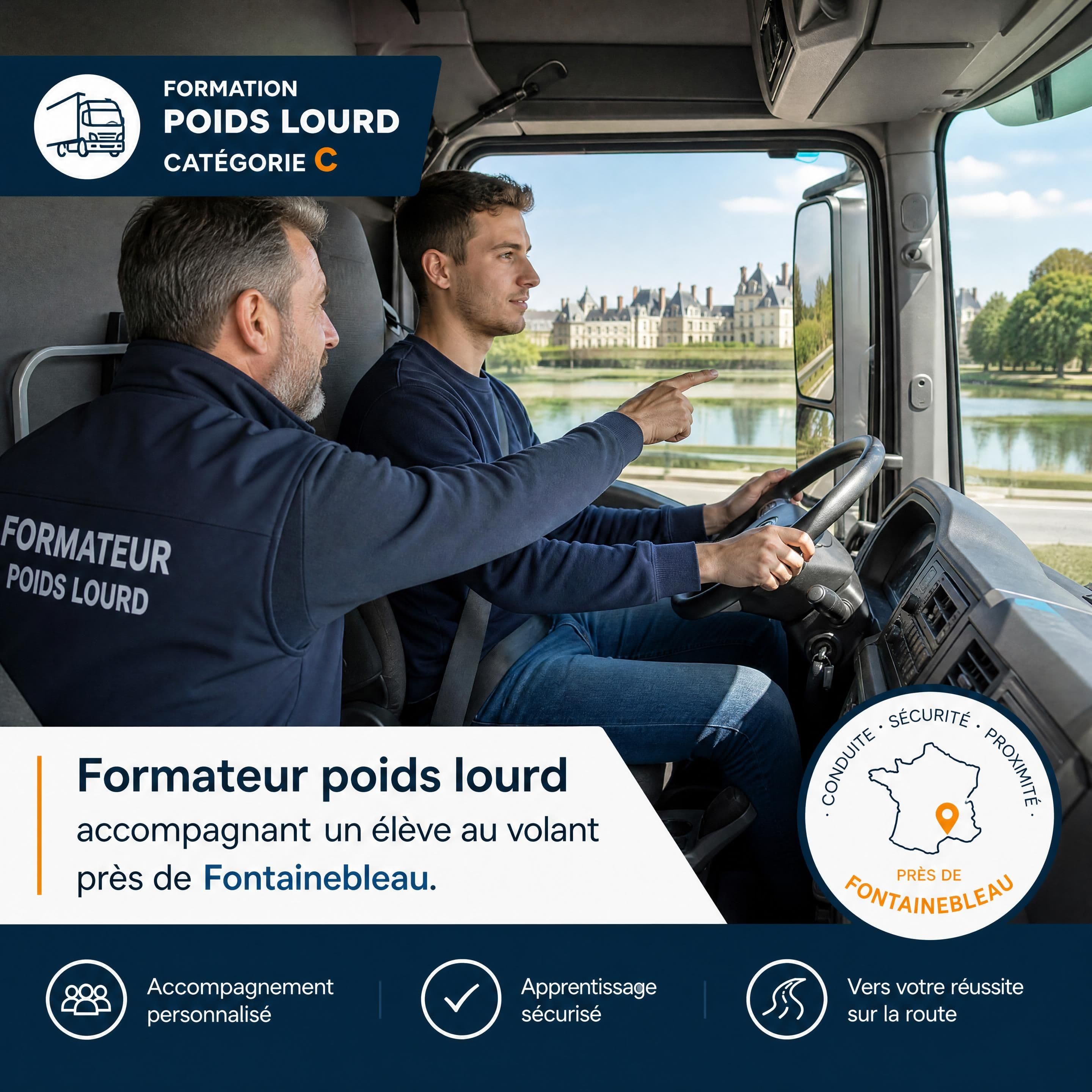 CCS Groupe Lourd : devenez formateur poids lourd en Seine-et-Marne