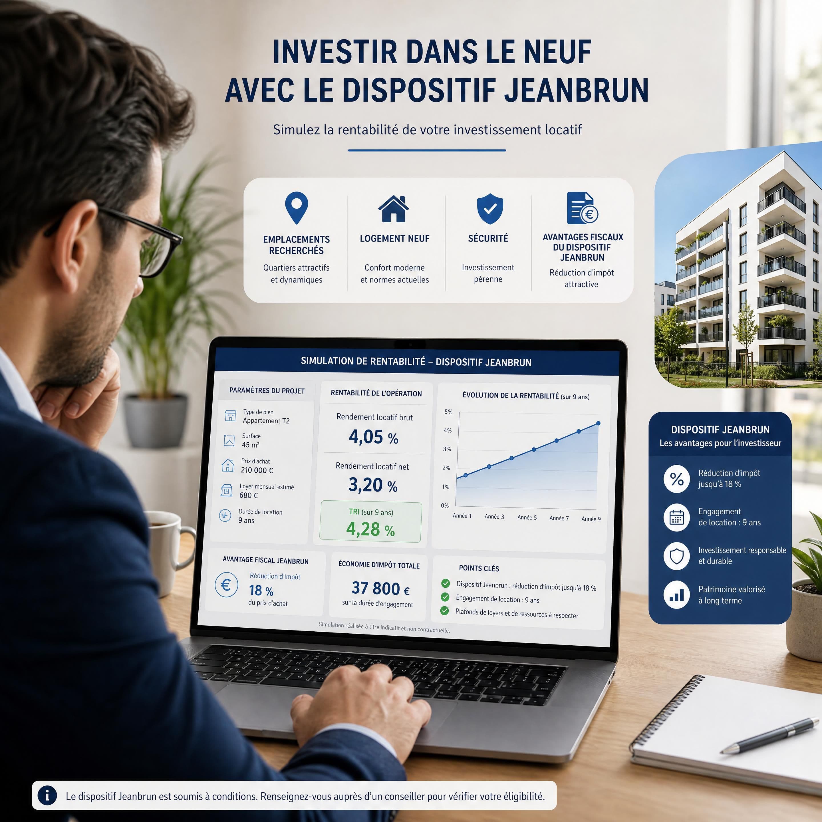Dispositif Jeanbrun en 2026 : comprendre le statut du bailleur privé avant d’investir
