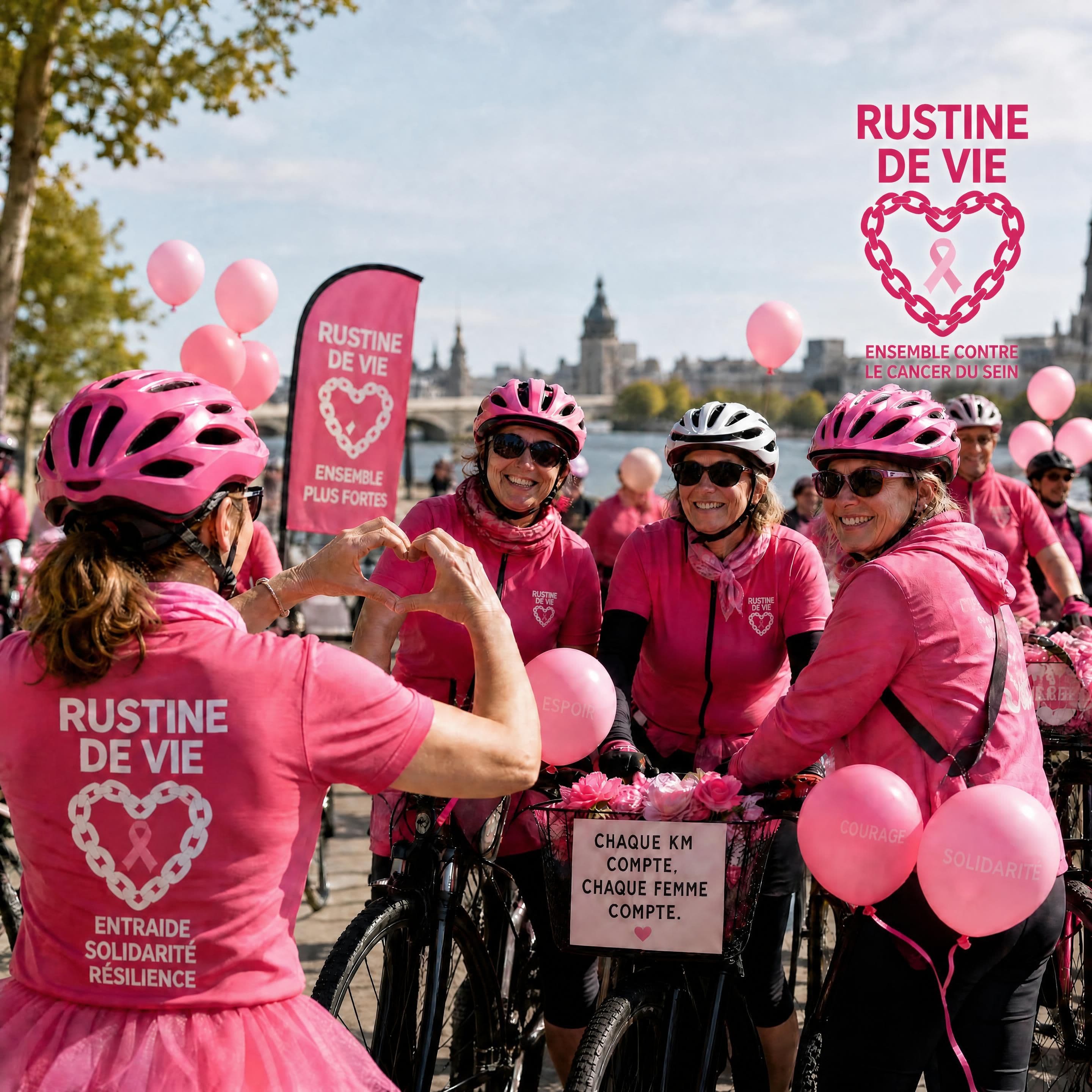 Octobre Rose : ERA IMMOBILIER DU GARON soutient l’association Rustine de Vie